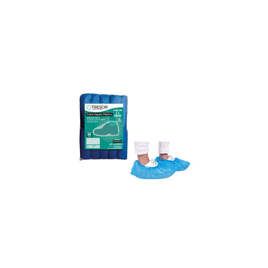 Cubre calzado de seguridad Tresor desechable con Antideslizante (100 U) Talla 44