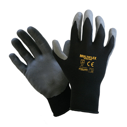Guante de Seguridad Steelpro Multiflex Poliester Nitrilo Foam Default Title