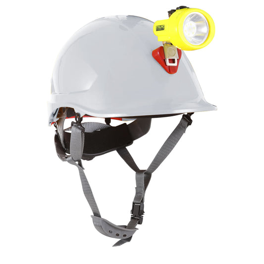 Casco de Seguridad Steelpro Abs Mta Portalampara Blanco Default Title