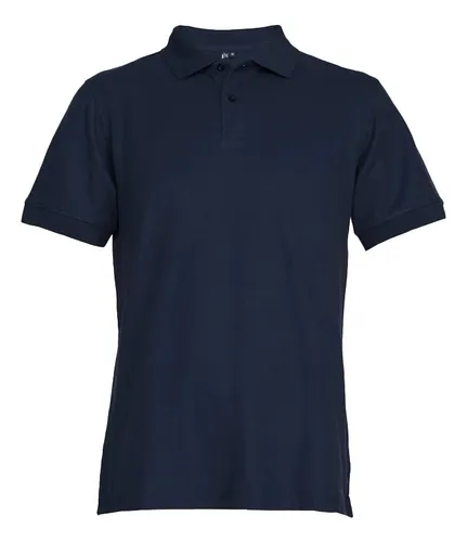Polera Maritex Pique Manga Corta Mtx Azul Marino