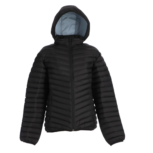 Parka Maritex Pluma Mujer Negro