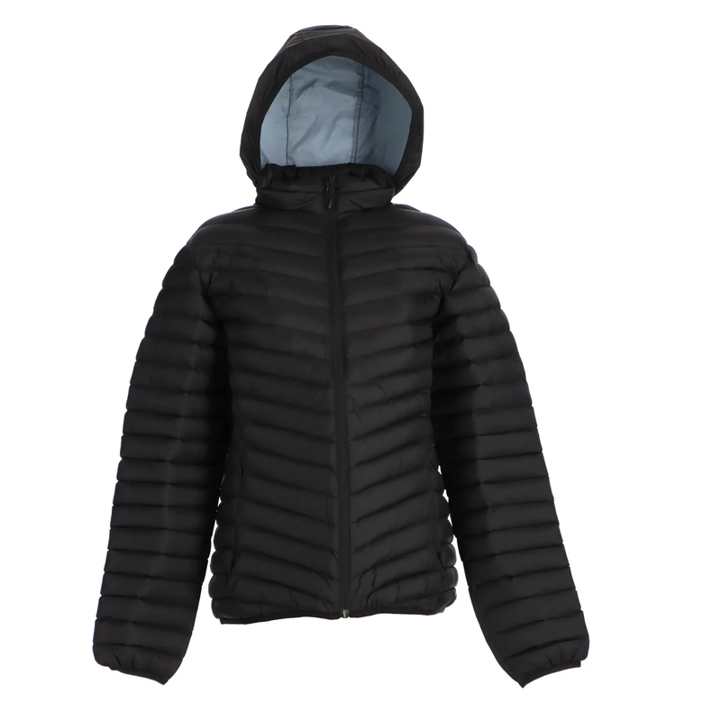 Parka Maritex Pluma Mujer Negro