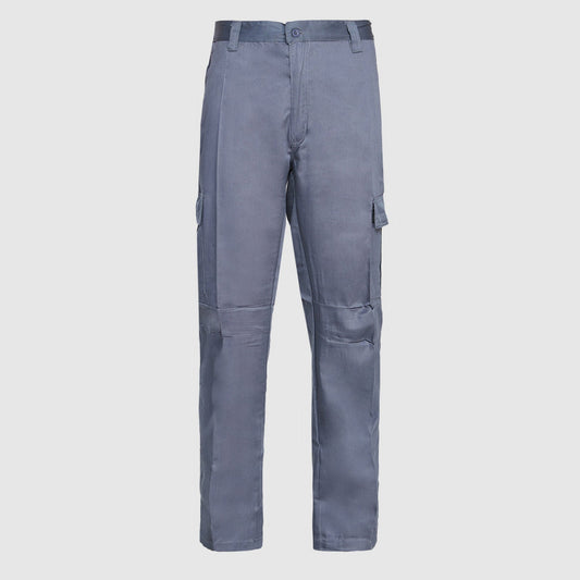 Pantalon Jayson Cargo Gabardina Gris Talla XL