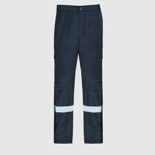 Pantalon Jayson Cargo Poplin Con Reflectante Azul Talla XL
