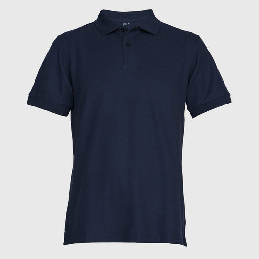 Polera Jayson Pique Manga Corta 8020 Azul Marino Talla XL