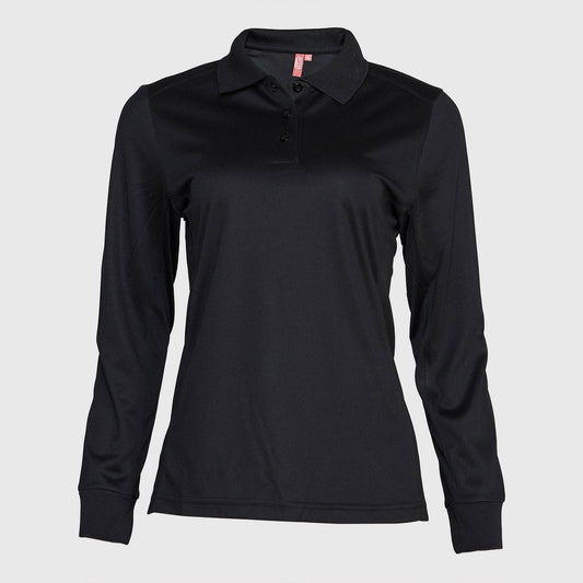 Polera Jayson Dry Fit Manga Larga Mujer Negra Talla XL