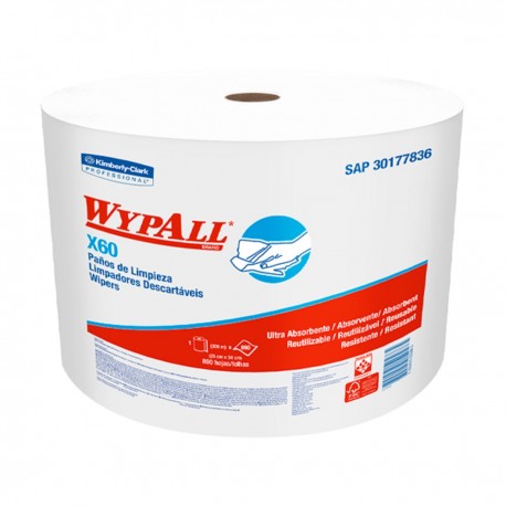 Paño WyPall X-60 Rollo Jumbo Default Title